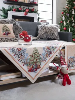 Καρέ &amp; Τραβέρσα Ennsdorf (Σετ 2τεμ.) - 100x100cm &amp; 40x100cm