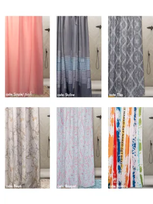 Σετ Μπάνιου Combo 2 ΚΟΥΡΤΙΝΑ BOUQUET