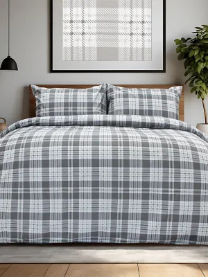 LINO Σετ Σεντόνια Υπέρδιπλα (240x260) Panier Γκρι