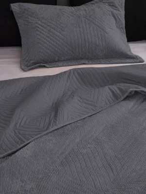 Ζευγος Μαξιλαροθηκες Oxford 50x70 DIZZA GREY