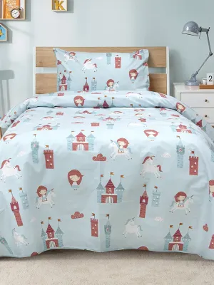 LINO Σετ Παιδική Παπλωματοθήκη (160x240) Cloud Kingdom Μέντα