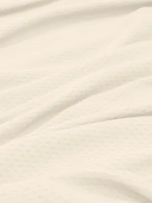 LINO Κουβέρτα King Size (240x260) Πικέ Cocoon Εκρού