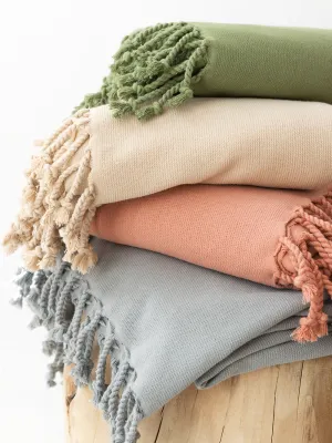 Παρεοπετσέτα Θαλάσσης Beach Collection 90x160 SINUS BRICK