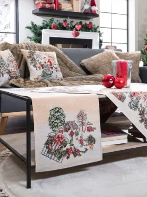 Καρέ &amp; Τραβέρσα Strassen (Σετ 2τεμ.) - 100x100cm &amp; 40x100cm