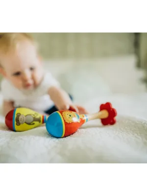 Μαράκες Σετ Λιοντάρι & Μαιμού - Orange Tree Toys