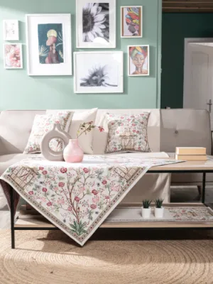 Καρέ &amp; Τραβέρσα Laniana (Σετ 2τεμ.) - 100x100cm &amp; 40x100cm