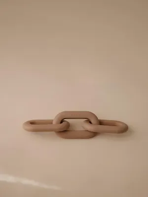 Μασητικό Παιχνίδι Αλυσίδα Σιλικόνης Natural - Mushie