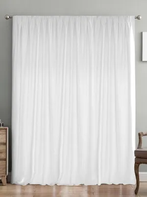 LINO ΚΟΥΡΤΙΝΑ SAMOS ΜΕ ΤΡΕΣΑ C90901 WHITE 300Χ275