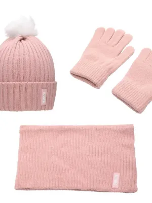 Σετ Σκουφάκι-Γάντι-Κασκόλ Σάπιο Μήλο - Tutete