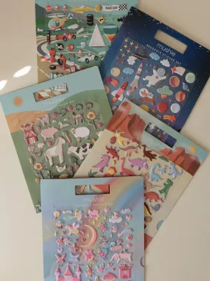 Βιβλίο με Eπαναχρησιμοποιούμενα Aυτοκόλλητα Fairies - Mushie