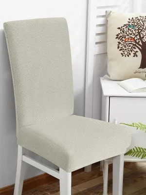 LINO Κάλυμμα Καρέκλας Ελαστικό Elegance Alabaster