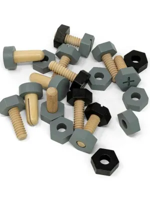 Ξύλινες Βίδες & Παξιμάδια Mama Memo