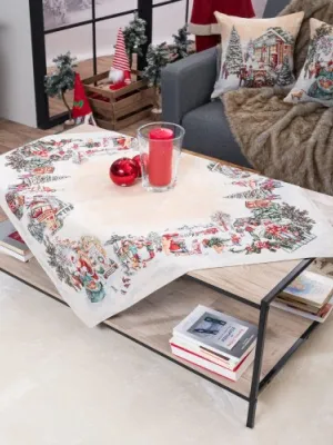 Καρέ &amp; Τραβέρσα Strassen (Σετ 2τεμ.) - 100x100cm &amp; 40x100cm