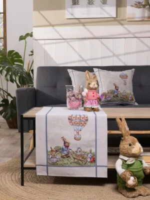 Καρέ &amp; Τραβέρσα Pascal Σετ 2 τεμαχίων - 100x100cm &amp; 40x100cm