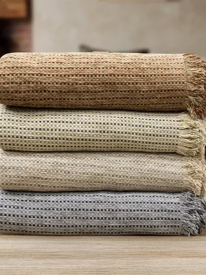 LINO Ριχτάρι Καναπέ Τριθέσιο (180x300) Velora Γκρι