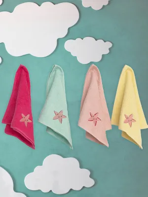 Σετ 4 Πετσετάκια Μπανιου Kids Bath 40x60 STARFISH