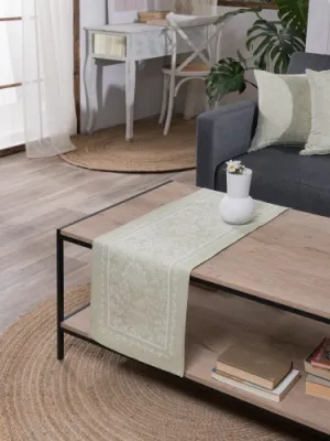 Καρέ &amp; Τραβέρσα Peony 08 Σετ 2 τεμαχίων - 100x100cm &amp; 40x100cm