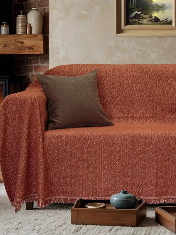 Προϊόν LINO Ριχτάρι Καναπέ Διθέσιο (180x250) Boxi Κεραμιδί Εικόνα