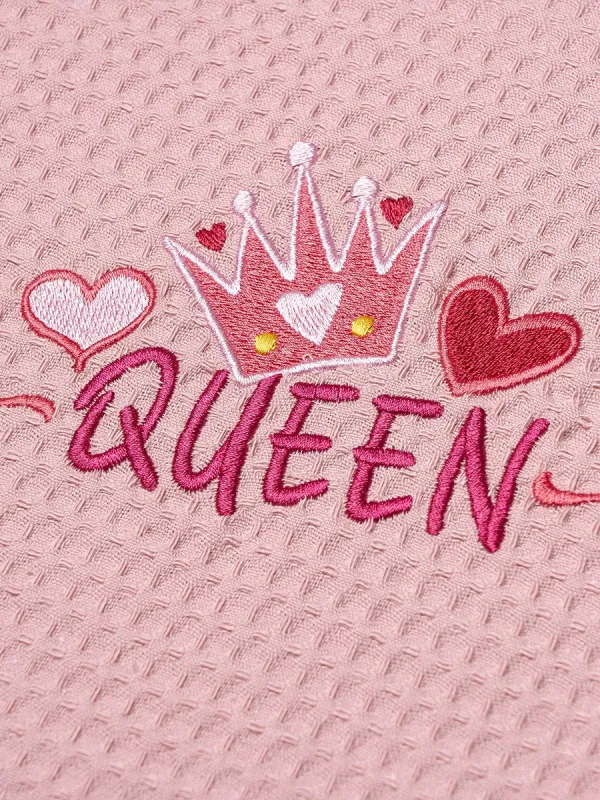 Προϊόν ΚΟΥΒΕΡΤΑ ΠΙΚΕ ΑΓΚΑΛΙΑΣ 80X110 ADAM HOME QUEEN OPAL ROSE Εικόνα