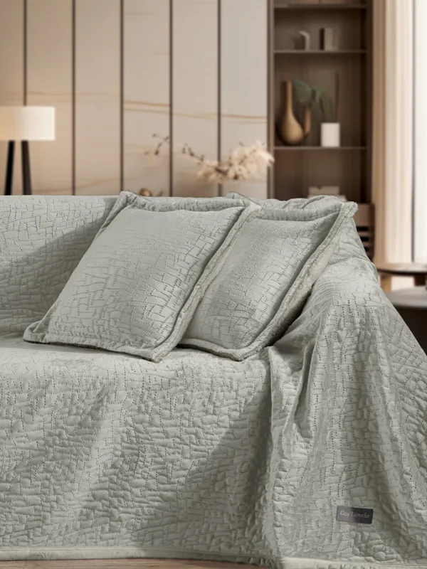 Προϊόν Ριχτάρι Bolzano Khaki + Διακοσμητικό Μαξιλάρι Εικόνα