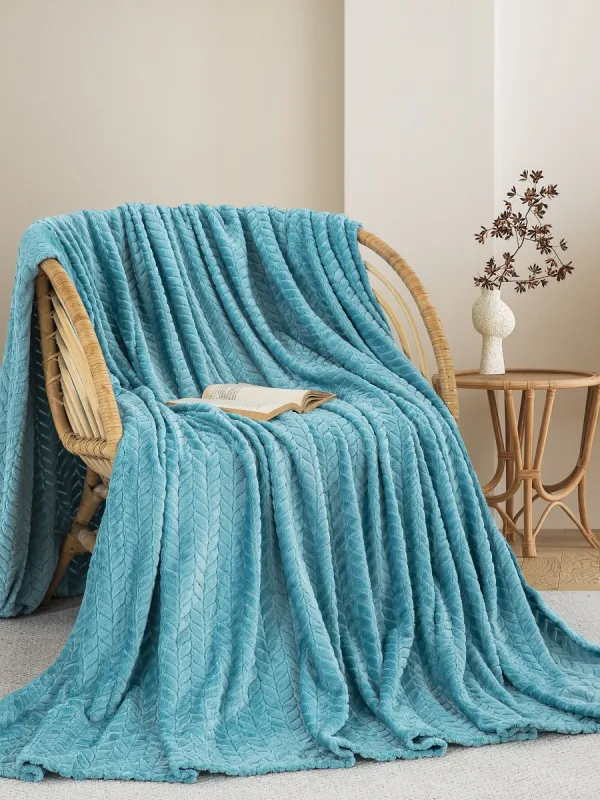 Προϊόν ΚΟΥΒΕΡΤΑ  FLEECE ΥΠΕΡΔΙΠΛΟ 220X240 ADAM HOME (550)  AQUA(25) Εικόνα