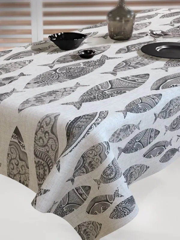 Προϊόν Τραπεζομάντηλο 1013 Smoke 145x180 Εικόνα