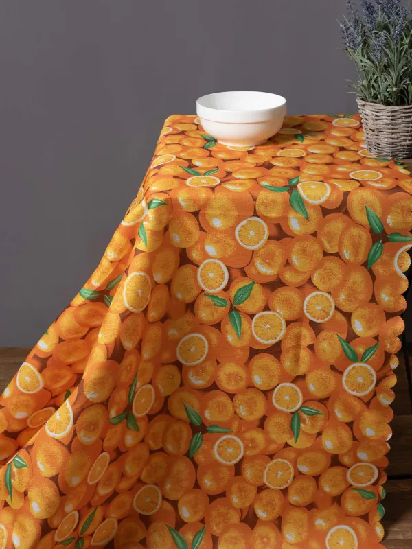 Προϊόν Αλέκιαστο τραπεζομάντηλο 418 (170cm x 220cm) πορτοκαλί Εικόνα