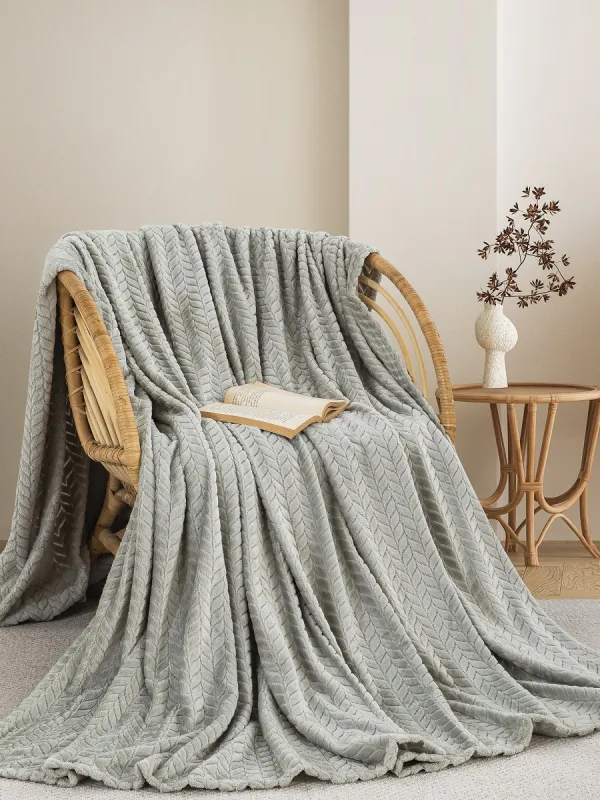 Προϊόν ΚΟΥΒΕΡΤΑ  FLEECE ΗΜΙΔΙΠΛΟ 180X240 ADAM HOME (550) OLIVE GREEN(51) Εικόνα