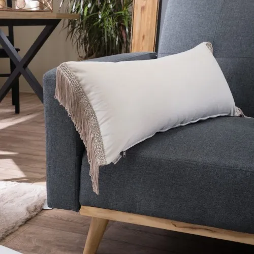 Προϊόν Μαξιλαροθήκη Velvet 01 Με Κρόσι (30x60cm) - 30x60cm Εικόνα