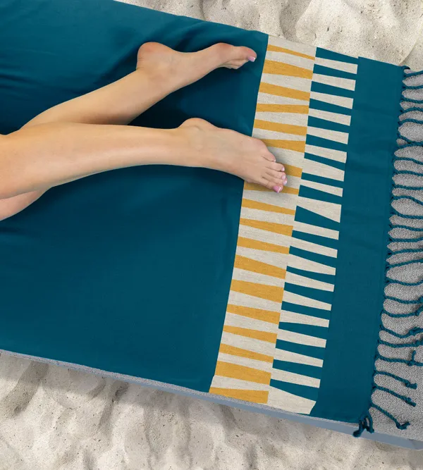 Προϊόν Πετσέτα Θαλάσσης - Παρεό Pestemal 23 Marine  Εικόνα