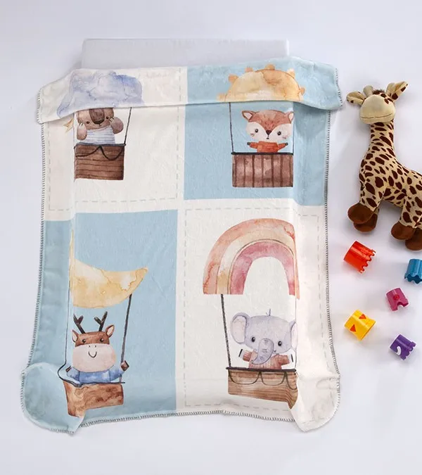 Προϊόν Κουβέρτα Lumpy 110X140cm 4 Τετράγωνα MORA Εικόνα