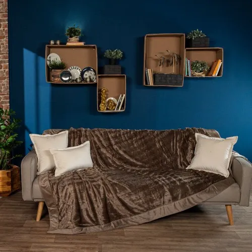 Προϊόν Ριχτάρι- Κουβέρτα Stone Flower 03 - 220x240cm Εικόνα