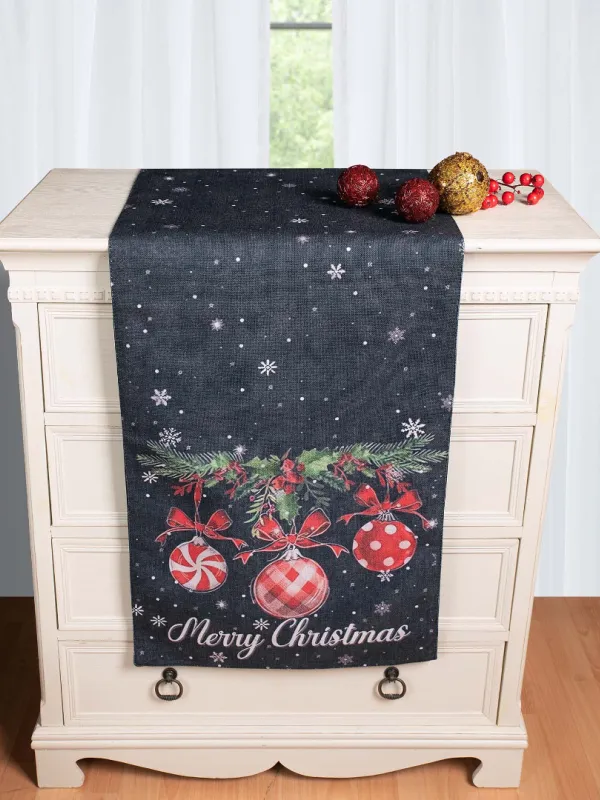 Προϊόν Χριστουγεννιάτικη Τραβέρσα με στάμπα (45cm x 170cm) ks2025-17 Εικόνα