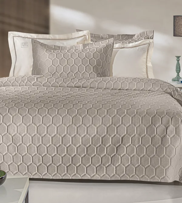 Προϊόν Σετ 3τμχ Κουβερλί Hive Taupe  Εικόνα