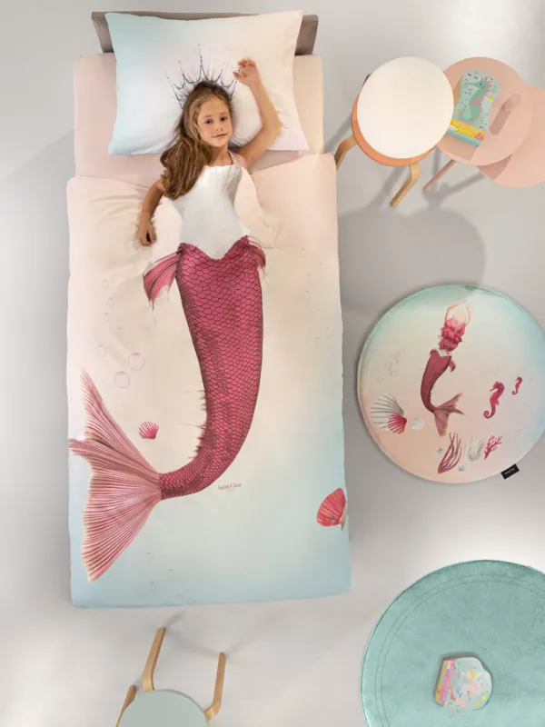 Προϊόν Παπλωματοθήκη με Μαξιλαροθήκη Mermaid  Εικόνα