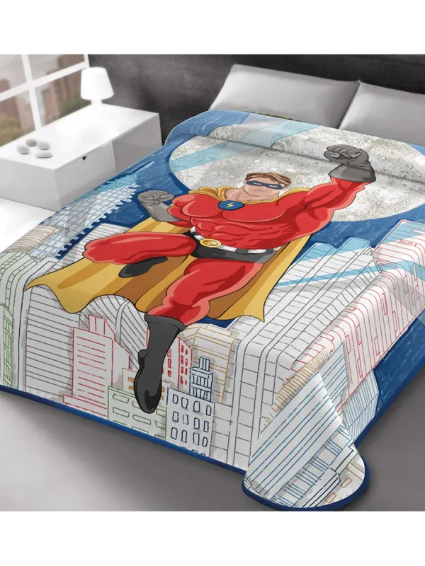 Προϊόν ΚΟΥΒΕΡΤΑ ΙΣΠΑΝΙΑΣ ΜΟΝΗ 160X220 BELPLA STER 324 BLUE    Εικόνα