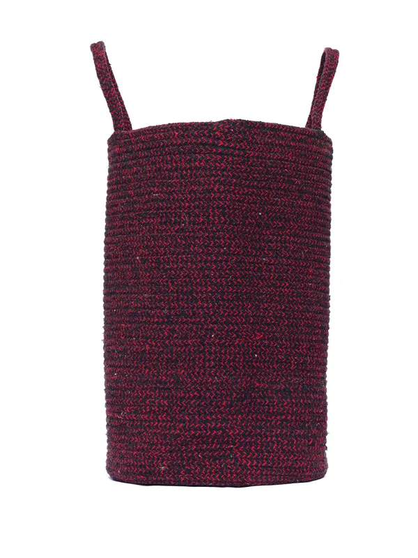 Προϊόν Διακοσμητικο Καλάθι Με Χερουλια Home Décor 30x45 RAN BORDEAUX Εικόνα