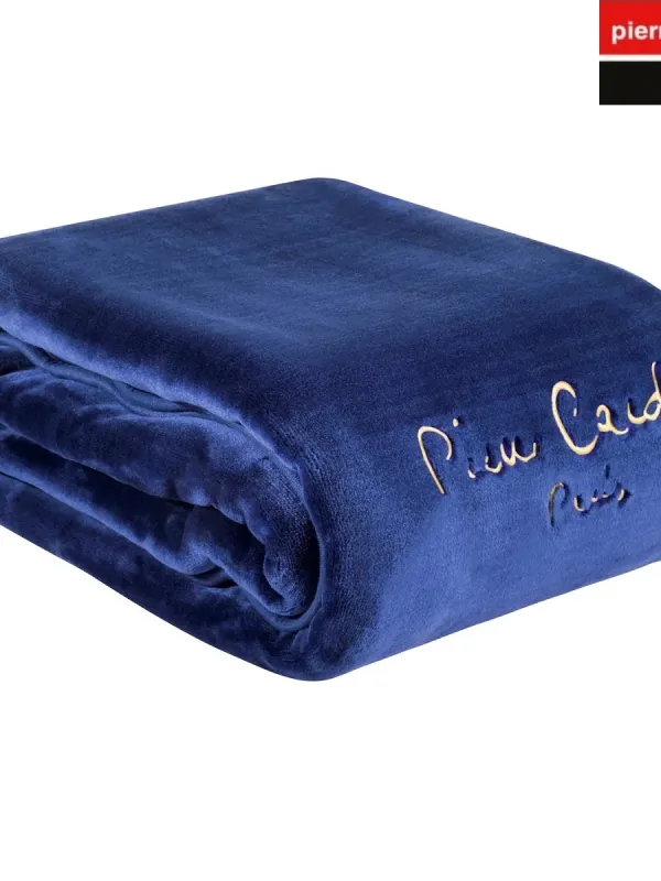 Προϊόν ΚΟΥΒΕΡΤΑ ΜΟΝΗ 160X220 PIERRE CARDIN NANCY 545 NAVY (9) Εικόνα