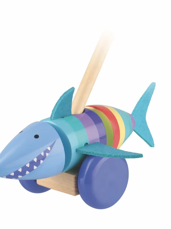 Προϊόν Καρχαρίας Παιχνίδι Ώθησης Orange Tree Toys Εικόνα