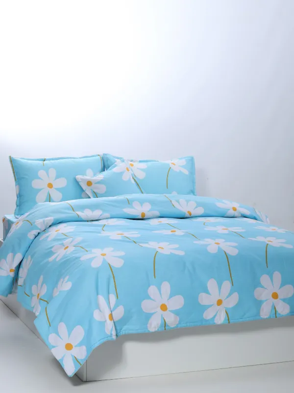 Προϊόν παπλωματοθήκη 215cm x 240cm κατωσέντονο με λάστιχο 160cm x 210cm+19cm 2x50cm x 70cm 40cm x 40cm joy-6 Εικόνα