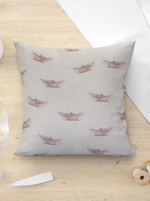 Προϊόν LINO ΜΑΞΙΛΑΡΟΘΗΚΗ PAPER BOAT 301 PINK 45X45 Εικόνα