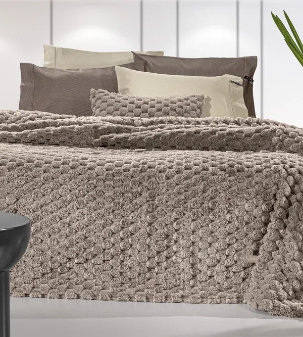 Προϊόν Κουβέρτα Elixir Taupe  Εικόνα