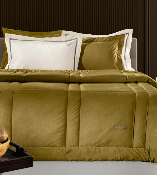 Προϊόν Πάπλωμα Crystal Velvet Golden  Εικόνα