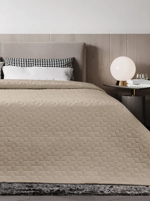 Προϊόν ΚΟΥΒΕΡΛΙ MICROFIBER PRE-WASHED ΜΟΝΟ 160X240 ADAM HOME VIVA BEIGE Εικόνα