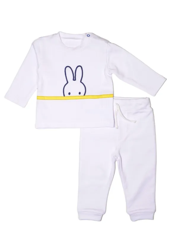 Προϊόν Σετ Φόρμας 2τ Λευκό 12 Mηνών/80cm Design 60 Miffy Εικόνα