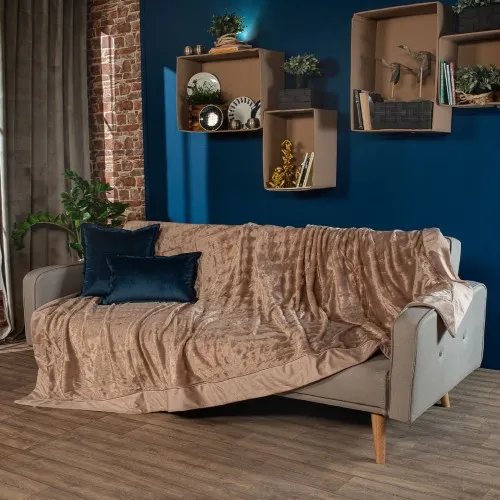 Προϊόν Ριχτάρι- Κουβέρτα Stone Flower 02 - 160x270cm Εικόνα