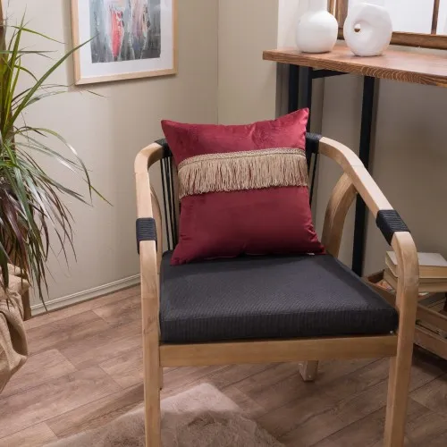 Προϊόν Μαξιλαροθήκη Velvet 10 Με Κρόσι - 45x45cm Εικόνα