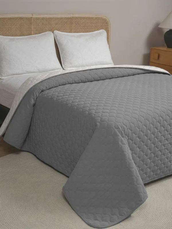 Προϊόν ΚΟΥΒΕΡΛΙ CHENILLE ΥΠΕΡΔΙΠΛΟ 220Χ240 ADAM HOME MISTRAL GREY Εικόνα