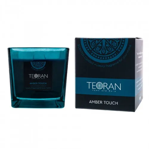 Προϊόν Αρωματικο κερί Amber Touch τετράγωνο 410 γρ - Τετράγωνο 410gr Εικόνα