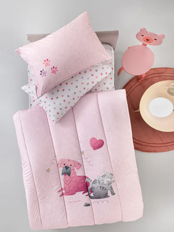 Προϊόν Παιδική Παπλωματοθήκη Paw Pinky Suede  Εικόνα